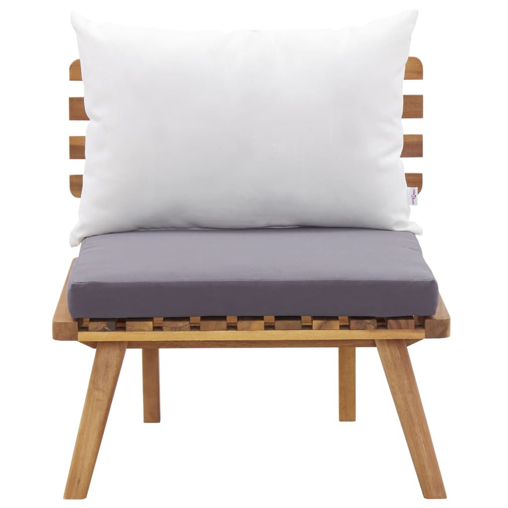 vidaXL 6 Piece Garden Lounge Set Solid Acacia Wood