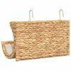 vidaXL Cat Bed with Cushion Water Hyacinth 37x20x20 cm