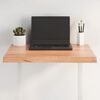 vidaXL Table Top Light Brown 60x50x(2-4) cm Treated Solid Wood Live Edge