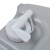vidaXL Wheeled Water Tank for Camping 40 L Grey