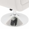 vidaXL Bar Stool White Faux Leather