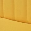 vidaXL Sofa Fabric 117x55.5x77 cm Yellow