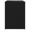 vidaXL Bed Cabinet Black 40x30x40 cm Engineered Wood