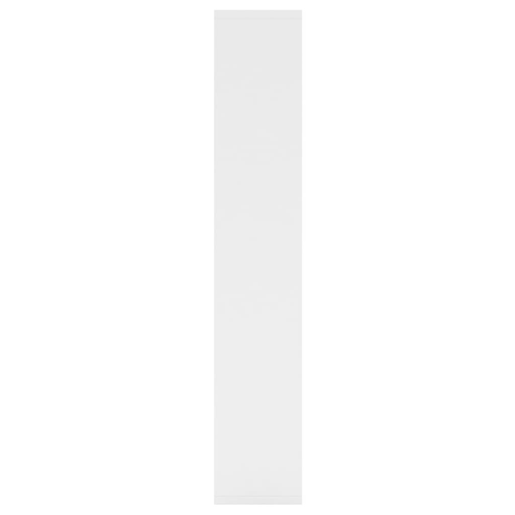 vidaXL Wall Shelf White 36x16x90 cm Engineered Wood