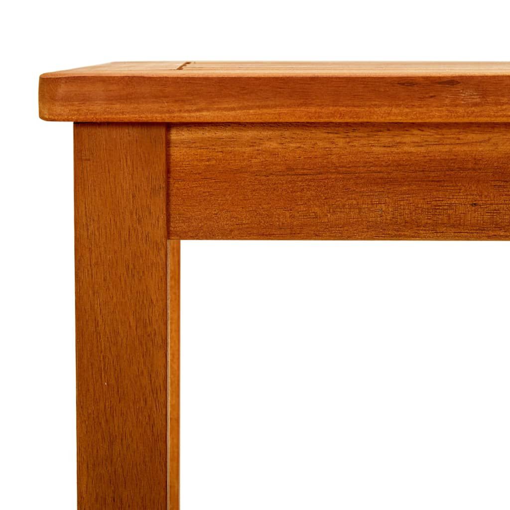 vidaXL Garden Coffee Table 70x40x36 cm Solid Acacia Wood