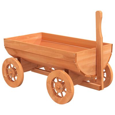 vidaXL Decorative Wagon 70x43x54 cm Solid Wood Fir,  vidaXL Decorative Wagon 70x43x54 cm Solid Wood Fir