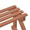 vidaXL 3-Tier Plant Stand Cedar Wood 48x45x40 cm