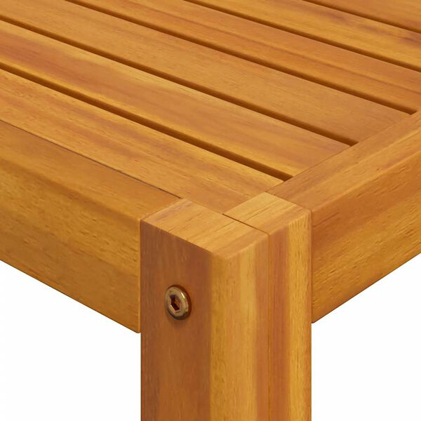 vidaXL 3 Piece Garden Lounge Set with Cushions Solid Acacia Wood