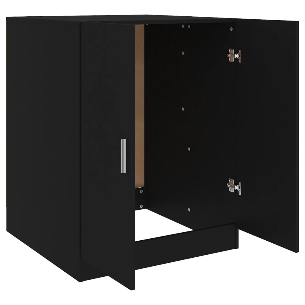 vidaXL Washing Machine Cabinet Black