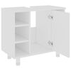 vidaXL Bathroom Cabinet White 60x32x53.5 cm Engineered Wood