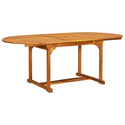vidaXL 5 Piece Garden Dining Set Solid Wood Acacia and Textilene,  vidaXL 5 Piece Garden Dining Set Solid Wood Acacia and Textilene