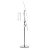 vidaXL A3 Pedestal Poster Stand Silver Aluminium Alloy