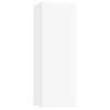 vidaXL 4 Piece TV Cabinet Set White Engineered Wood