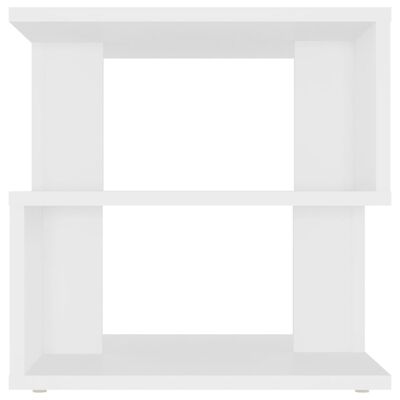 vidaXL Side Table White 40x40x40 cm Engineered Wood, white vidaXL Side Table White 40x40x40 cm Engineered Wood