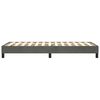 vidaXL Bed Frame without Mattress Dark Grey 90x200 cm Velvet