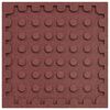 vidaXL Fall Protection Tiles 6 pcs Rubber 50x50x3 cm Red