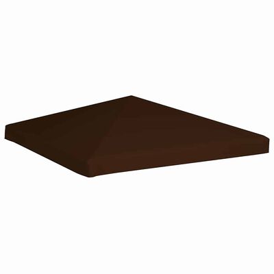vidaXL Gazebo Top Cover 310 g/m² 3x3 m Brown, brown vidaXL Gazebo Top Cover 310 g/m² 3x3 m Brown