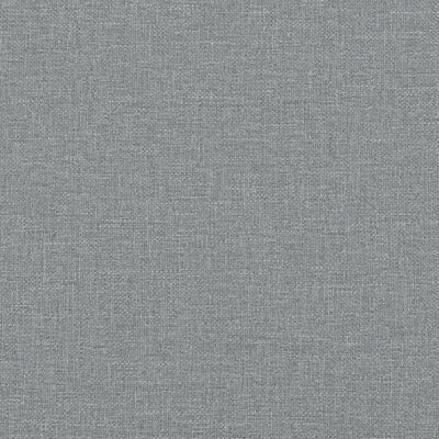 vidaXL Floor Sofa Bed 2-in-1 Light Grey 112x174x55 cm Fabric