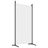 vidaXL 6-Panel Room Divider White 520x180 cm Fabric