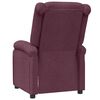 vidaXL Recliner Chair Cream Fabric