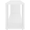 vidaXL TV Cabinet White 100x24x32 cm Engineered Wood