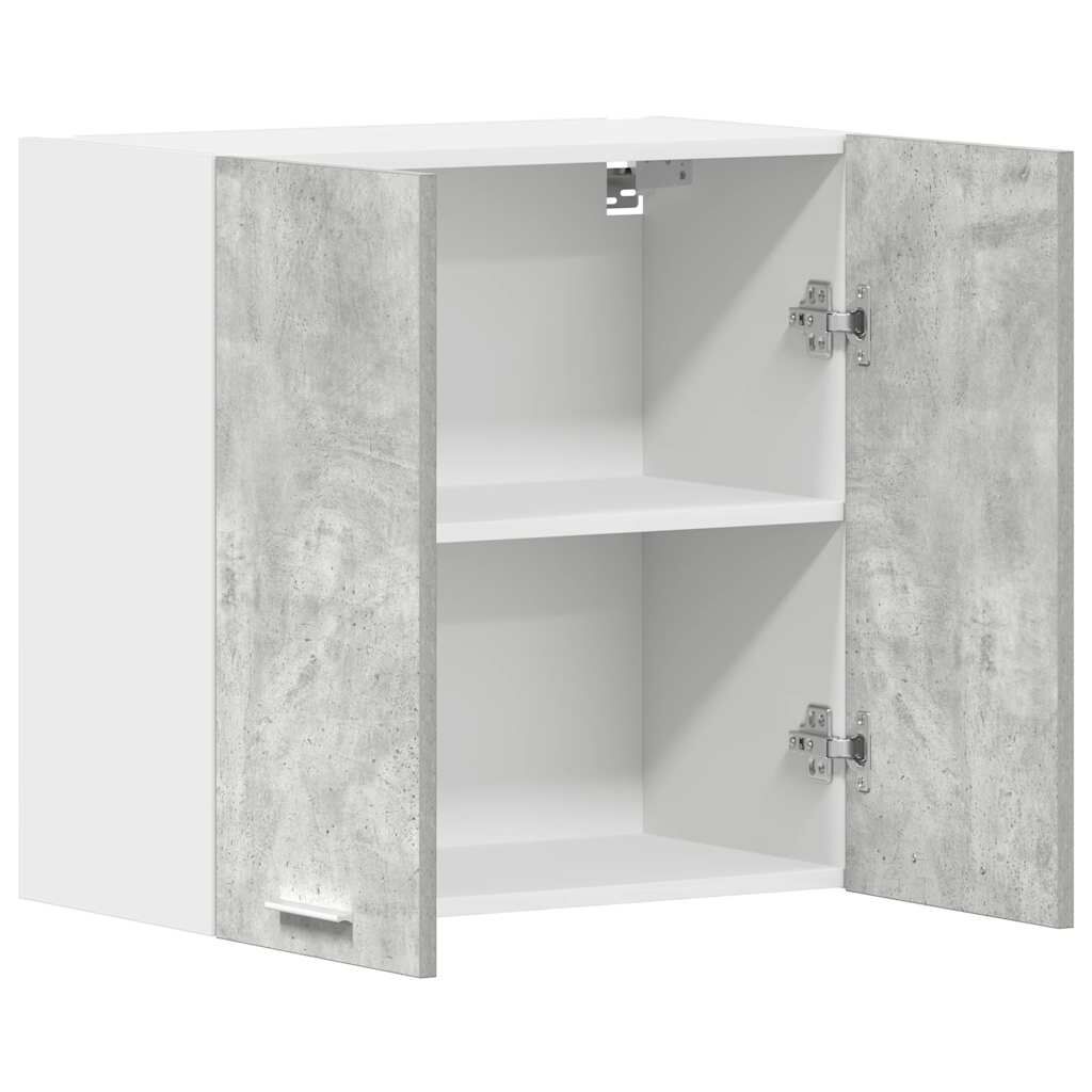 vidaXL Hanging Cabinet Concrete Grey 60x31x60 cm Engineered Wood