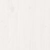 vidaXL Storage Box White 80x40x45.5 cm Solid Wood Pine