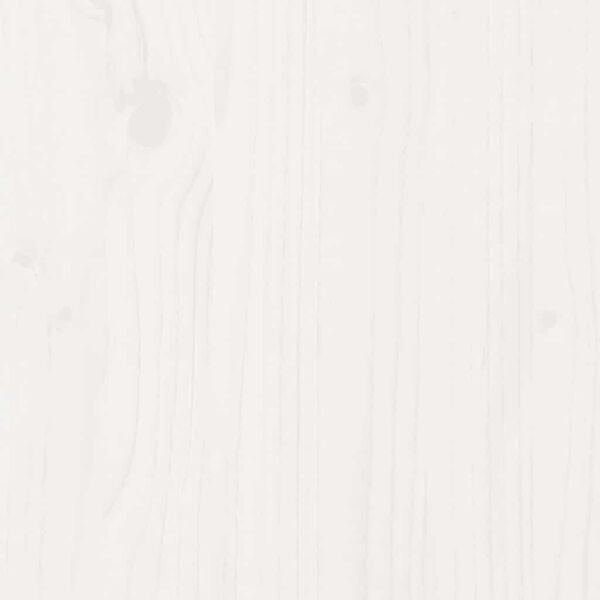 vidaXL Storage Box White 80x40x45.5 cm Solid Wood Pine