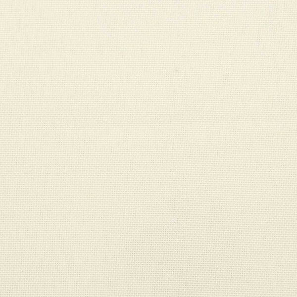 vidaXL Garden Bench Cushion Cream White 150x(50+50)x7cm Oxford Fabric
