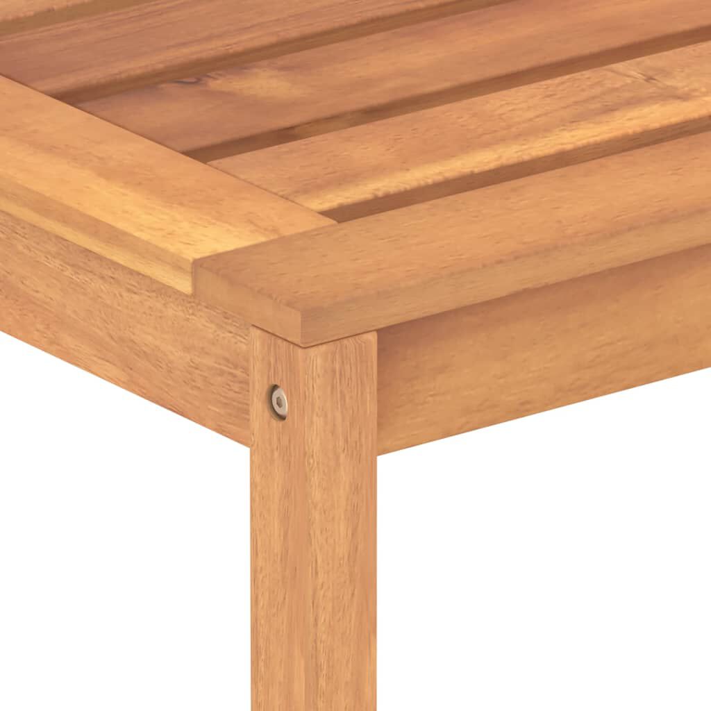 vidaXL Garden Bench 180 cm Solid Teak Wood