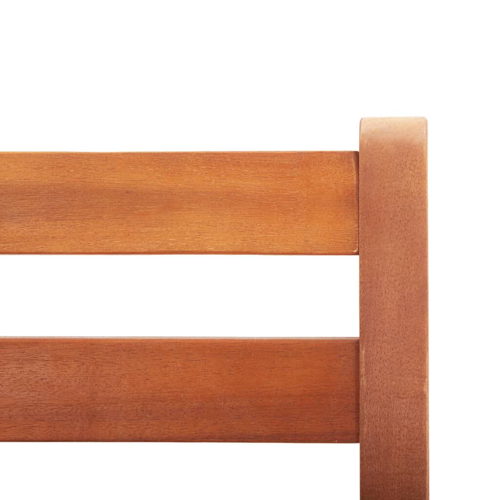 vidaXL Bar Chairs 2 pcs Solid Acacia Wood