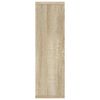 vidaXL Wall Shelf Sonoma Oak 85x16x52.5 cm Engineered Wood