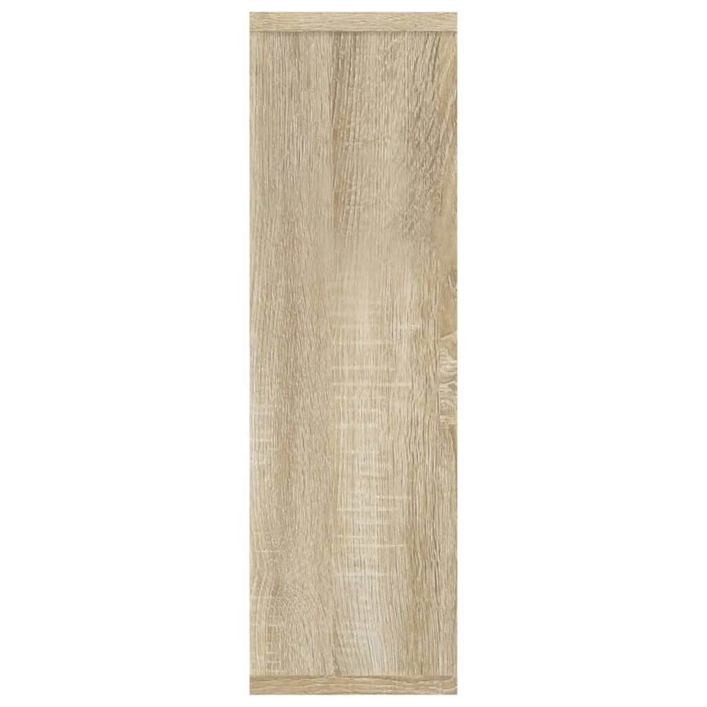 vidaXL Wall Shelf Sonoma Oak 85x16x52.5 cm Engineered Wood