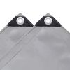vidaXL Tarpaulin 650 g/m² 3x4 m Grey