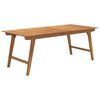 vidaXL 9 Piece Garden Dining Set Solid Wood Acacia