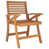 vidaXL 3 Piece Garden Dining Set Solid Wood Acacia