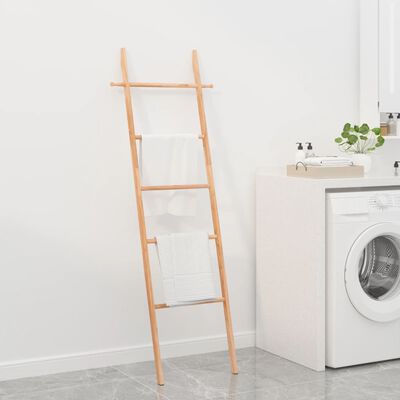 vidaXL Towel Ladder 170 cm Solid Wood Walnut,  vidaXL Towel Ladder 170 cm Solid Wood Walnut