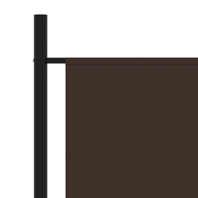 vidaXL 3-Panel Room Divider Brown 260x180 cm, brown vidaXL 3-Panel Room Divider Brown 260x180 cm
