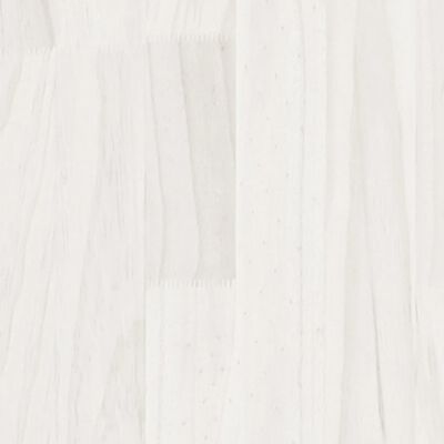 vidaXL Bed Frame without Mattress White Solid Wood 140x200 cm, white vidaXL Bed Frame without Mattress White Solid Wood 140x200 cm
