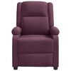 vidaXL Recliner Chair Cream Fabric