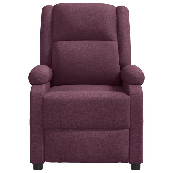 vidaXL Recliner Chair Cream Fabric