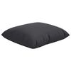vidaXL Sofa Cushions 4 pcs Black 60x60 cm Fabric