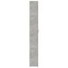 vidaXL Hallway Wardrobe Concrete Grey 55x25x189 cm Engineered Wood