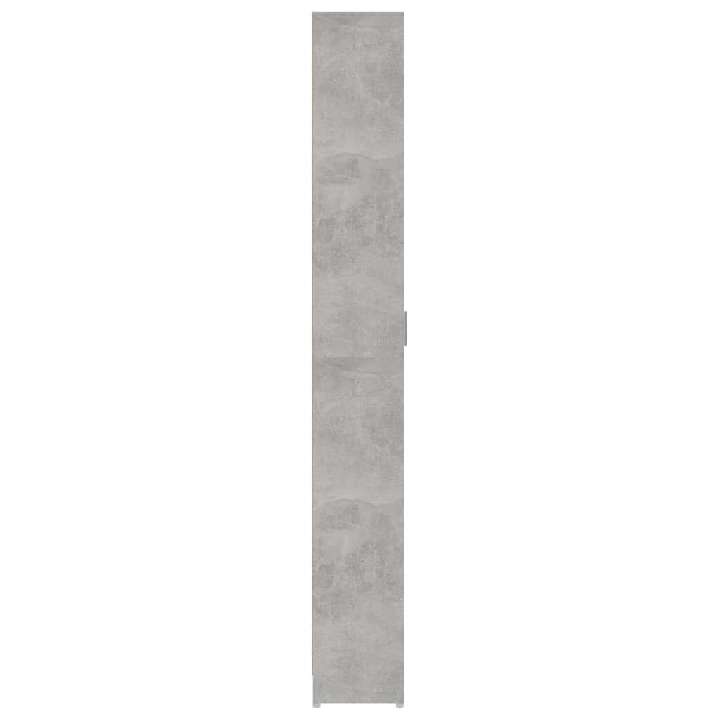 vidaXL Hallway Wardrobe Concrete Grey 55x25x189 cm Engineered Wood