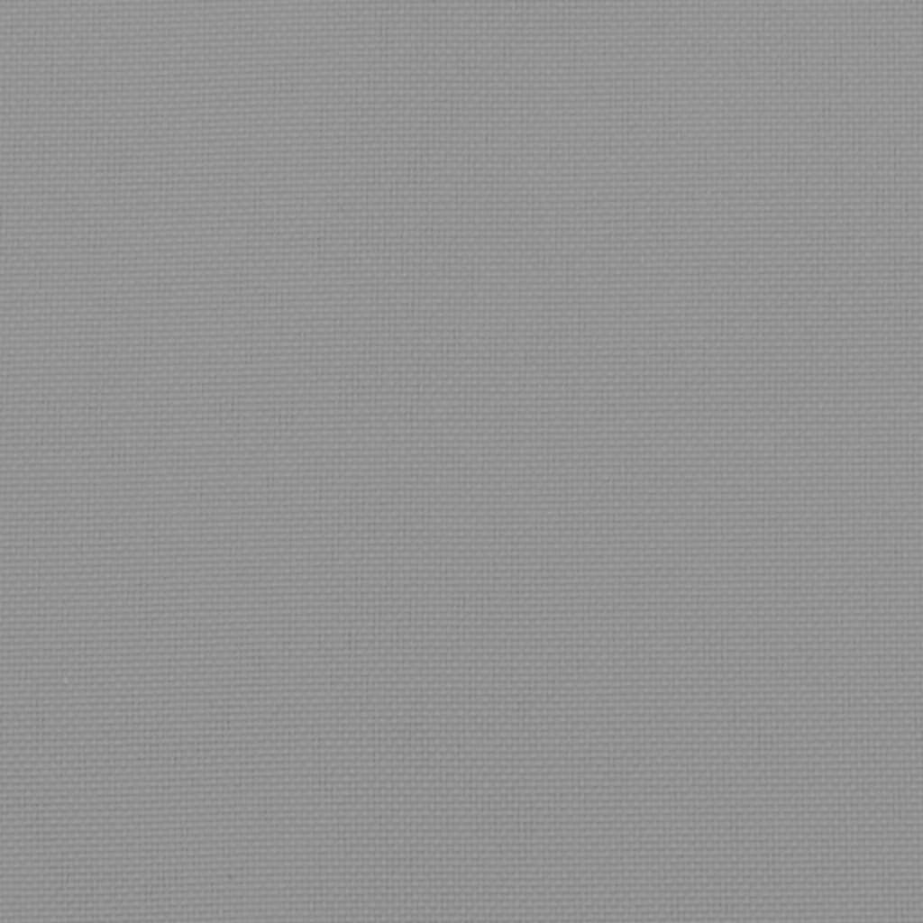 vidaXL Pallet Cushion Grey 50x40x12 cm Fabric