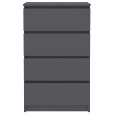 vidaXL Sideboard Grey 60x35x98.5 cm Engineered Wood, grey vidaXL Sideboard Grey 60x35x98.5 cm Engineered Wood