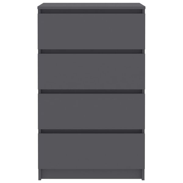 vidaXL Sideboard Grey 60x35x98.5 cm Engineered Wood