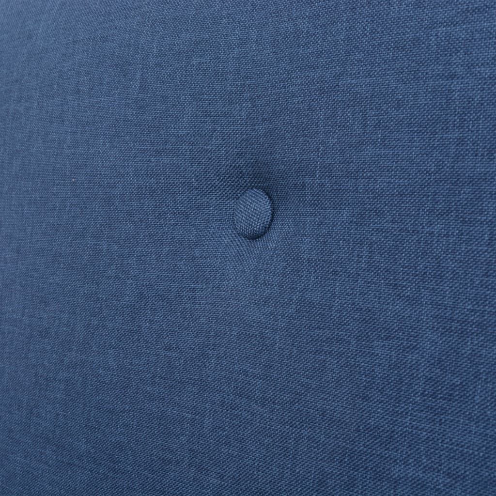 vidaXL Armchair Blue Fabric