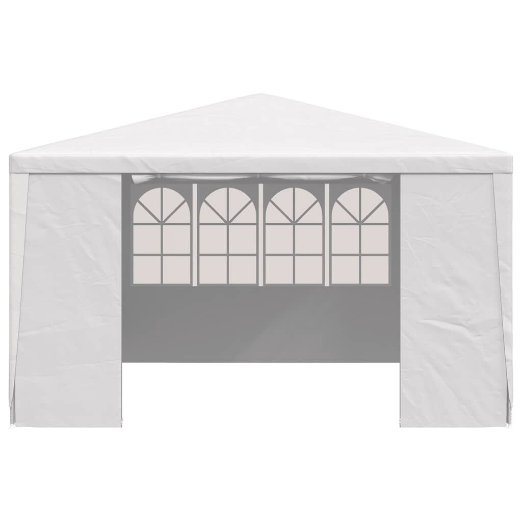 vidaXL Professional Party Tent with Side Walls 4x4 m White 90 g/m?
