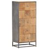 vidaXL Drawer Cabinet 45x30x100 cm Solid Reclaimed Wood